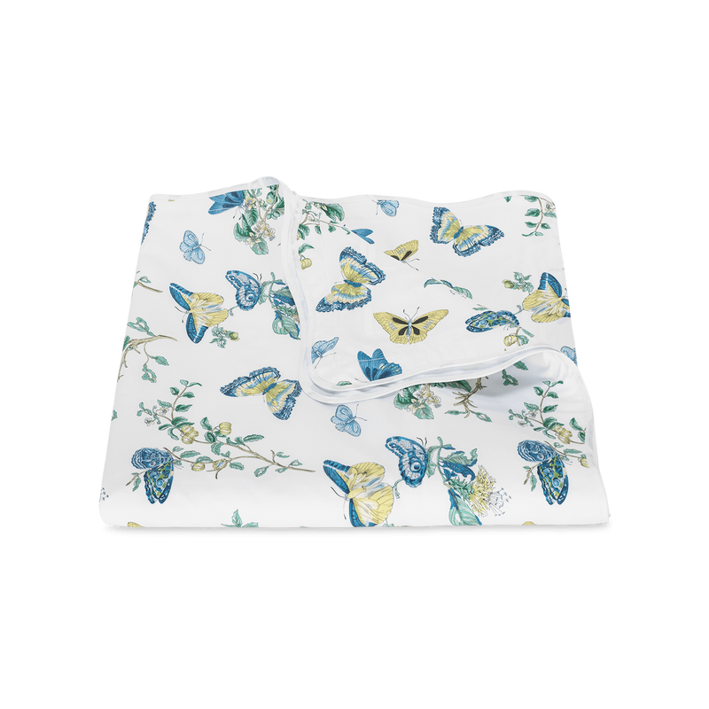Baudin Butterfly Duvet Cover in Prussian Blue - View 1