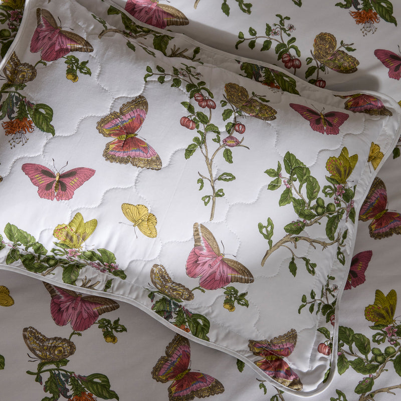Baudin Butterfly Quilt in Prussian Blue - View 2