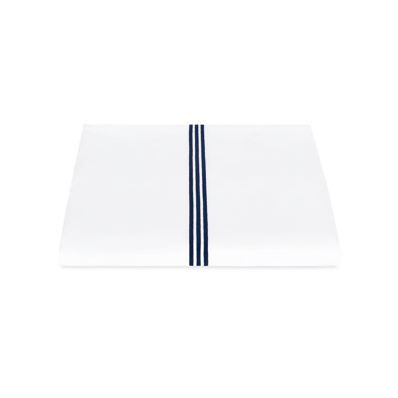 Bel Tempo Duvet Cover in Navy - View 1