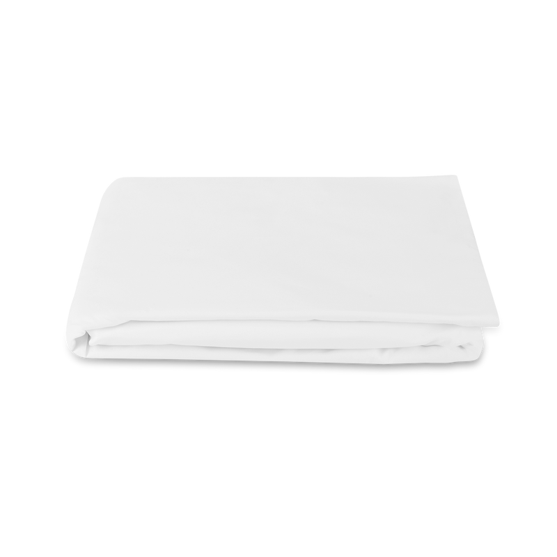 Bergamo Fitted Sheet in White - View 1