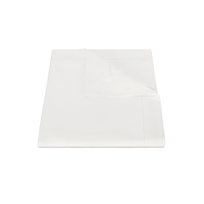 Bergamo Hemstitch Duvet Cover in Bone - View 1
