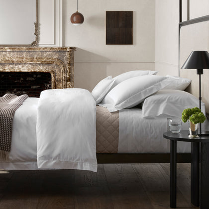 Bergamo Hemstitch Duvet Cover