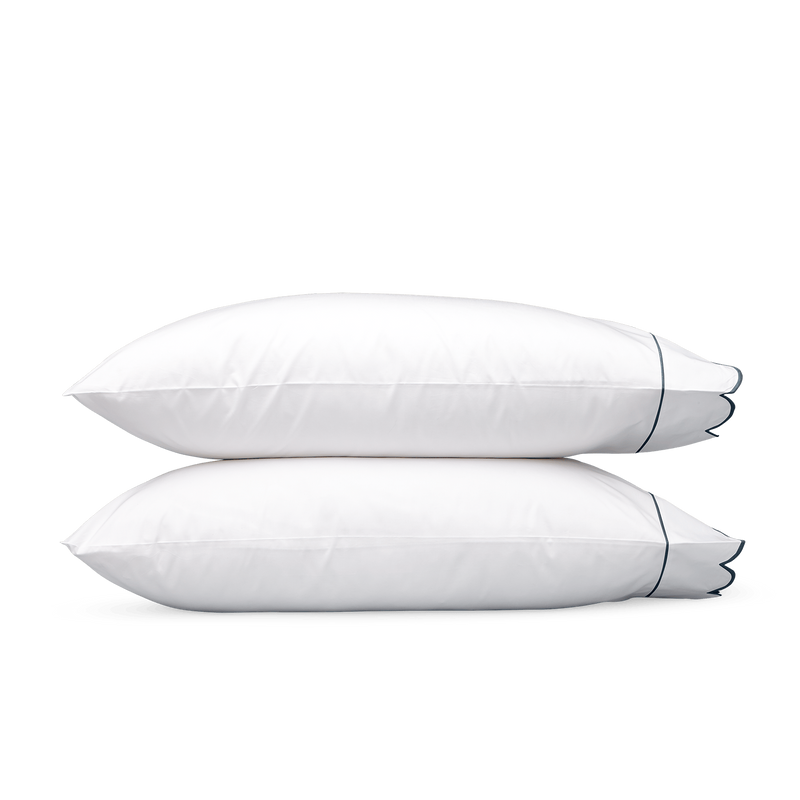 Butterfield Pillowcase - Pair in Sea - View 1