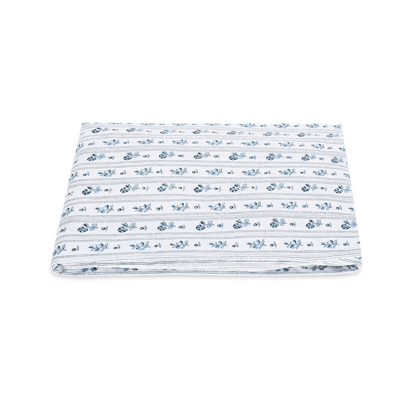 Cabanon Stripe Fitted Sheet in Blue - View 1