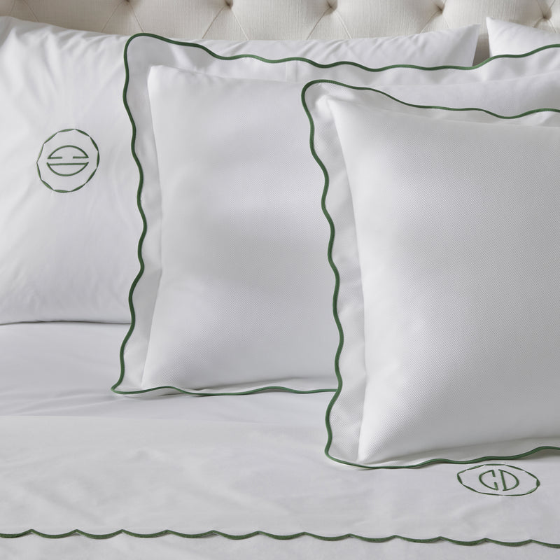 Camilla Pique Sham in Palm - View 4