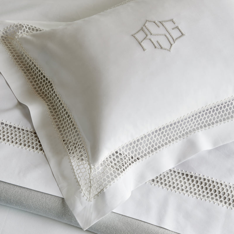 Cecily Duvet Cover in Bone - View 4