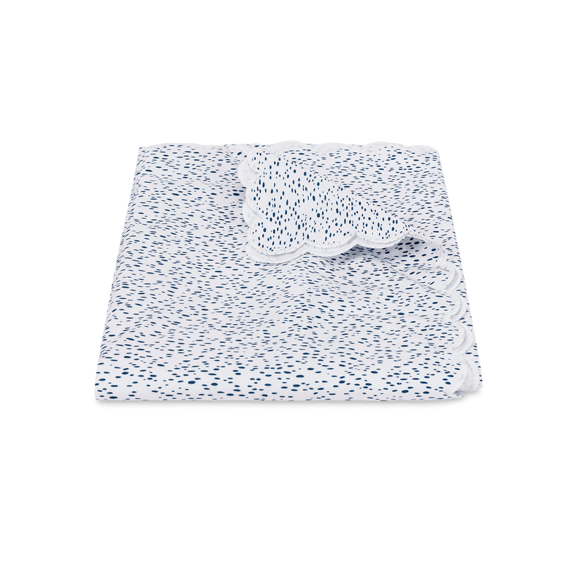 Celine Duvet Cover in Prussian Blue - View 1