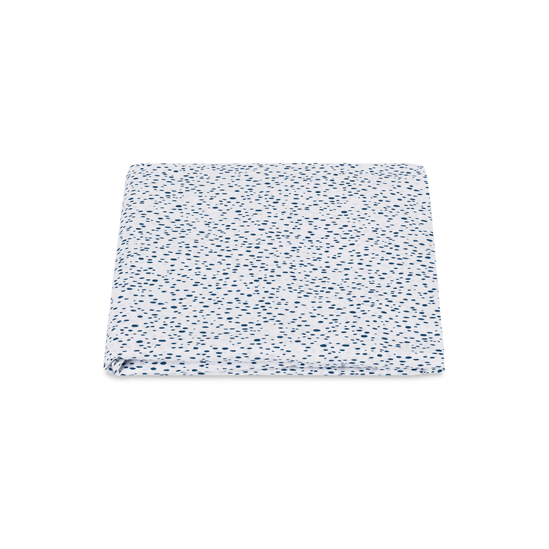 Celine Fitted Sheet in Prussian Blue - View 1