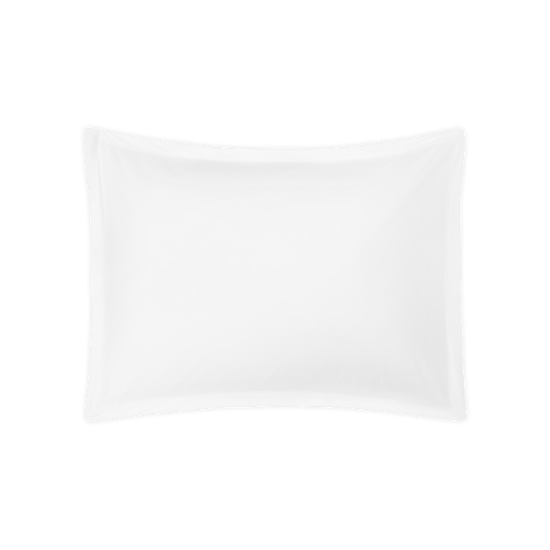 Ceylon Satin Stitch Sham in White - View 1