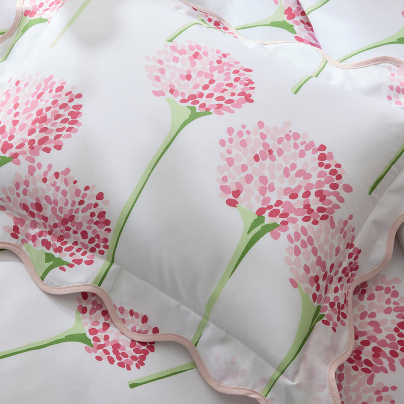 Charlotte Flat Sheet in Peony - View 3