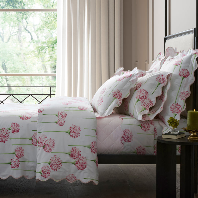 Charlotte Flat Sheet in Peony - View 1