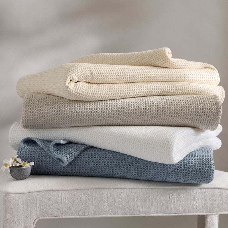 Chatham Blanket in Ivory - View 3