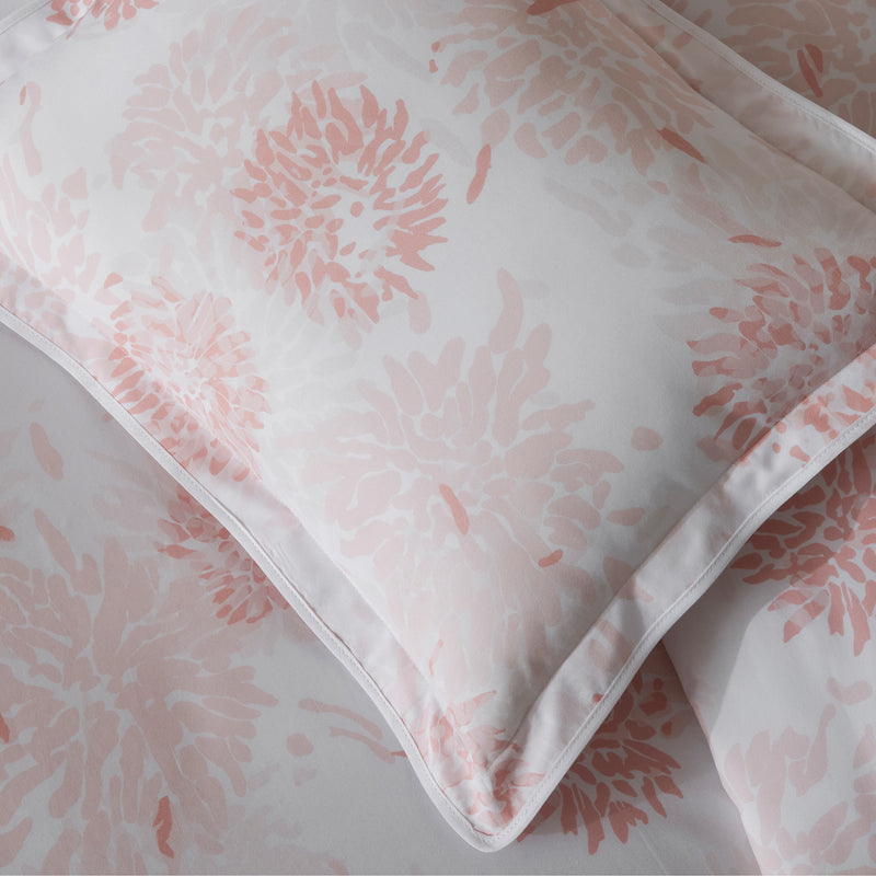 Chrysanthemum Sham in Blue - View 4