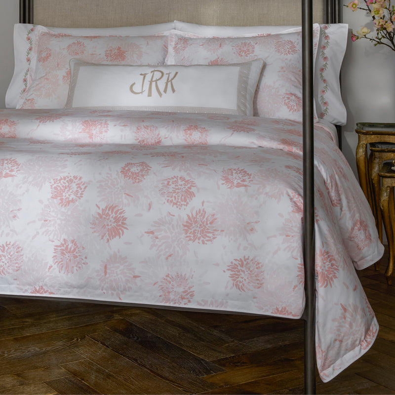 Chrysanthemum Duvet Cover in Blue - View 4
