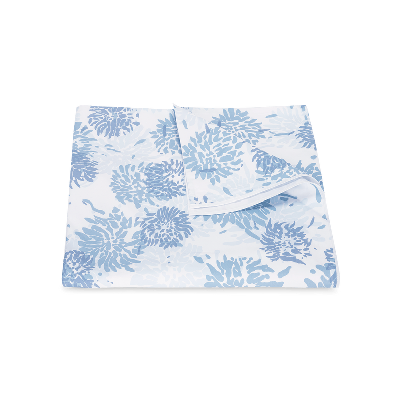 Chrysanthemum Duvet Cover in Blue - View 1