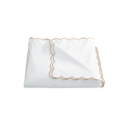 Gold Dakota duvet cover, folded.