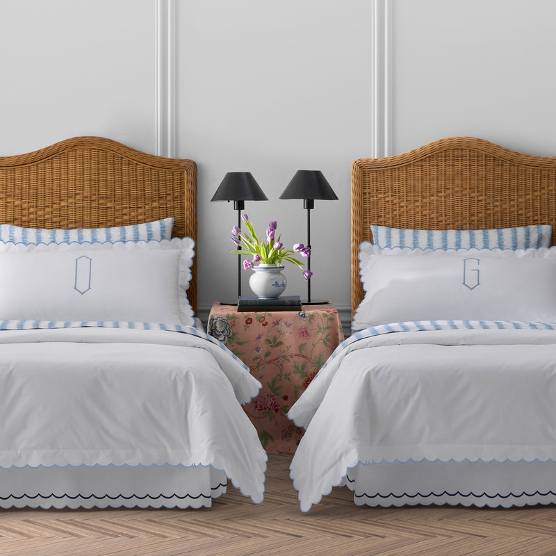 Dakota Duvet Cover in Champagne - View 3