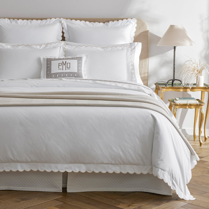 Dakota Flat Sheet in Champagne - View 1