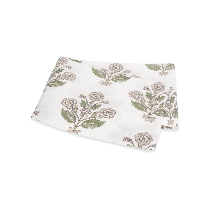 Dalila Flat Sheet in Pebble - View 1