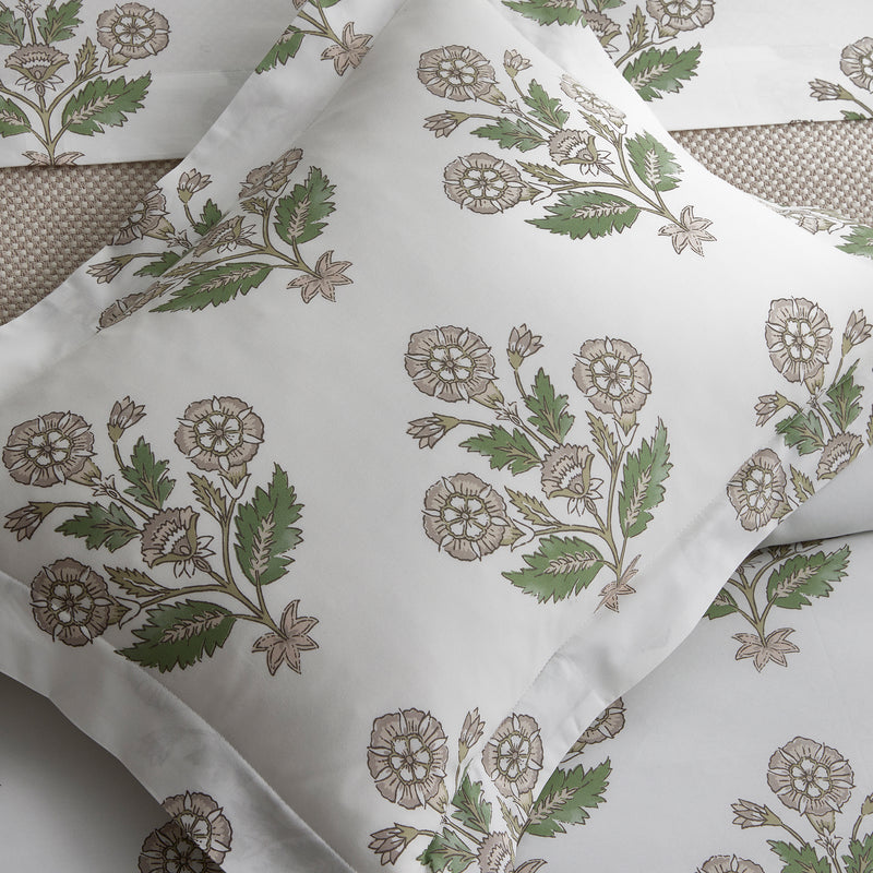 Dalila Duvet Cover in Pebble - View 3