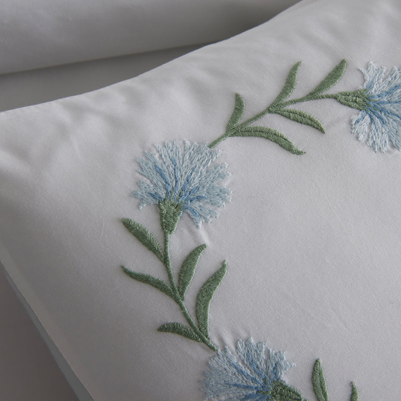 Daphne Flat Sheet in Hazy Blue - View 4