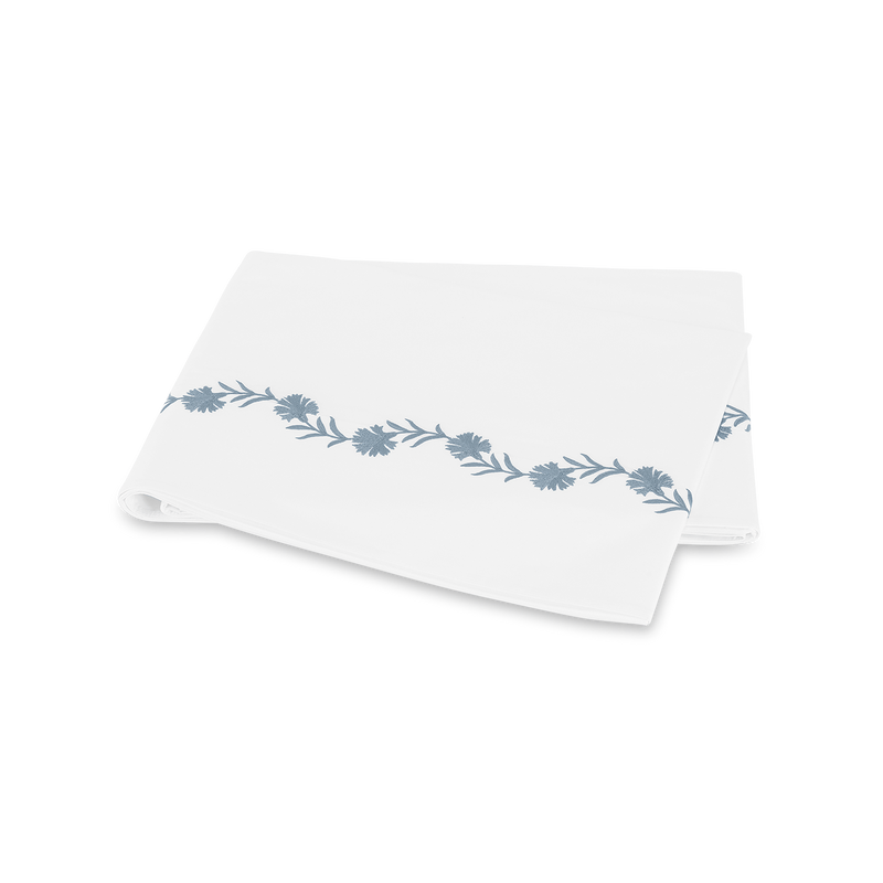 Daphne Flat Sheet in Hazy Blue - View 1