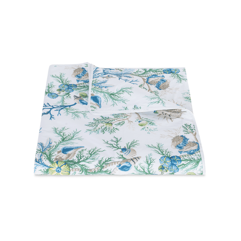 Del Tesoro Duvet Cover in Sea - View 1