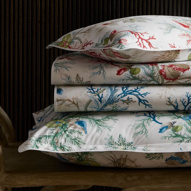Del Tesoro Fitted Sheet in Sea - View 2