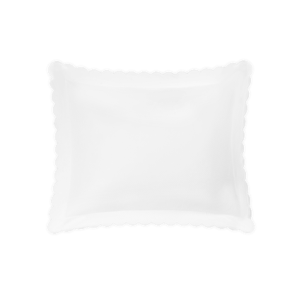 White Diamond Pique sham.