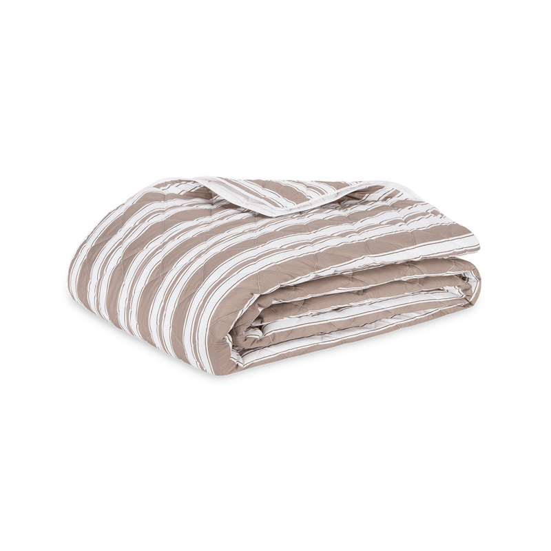 Elio Quilt in Mocha - View 1