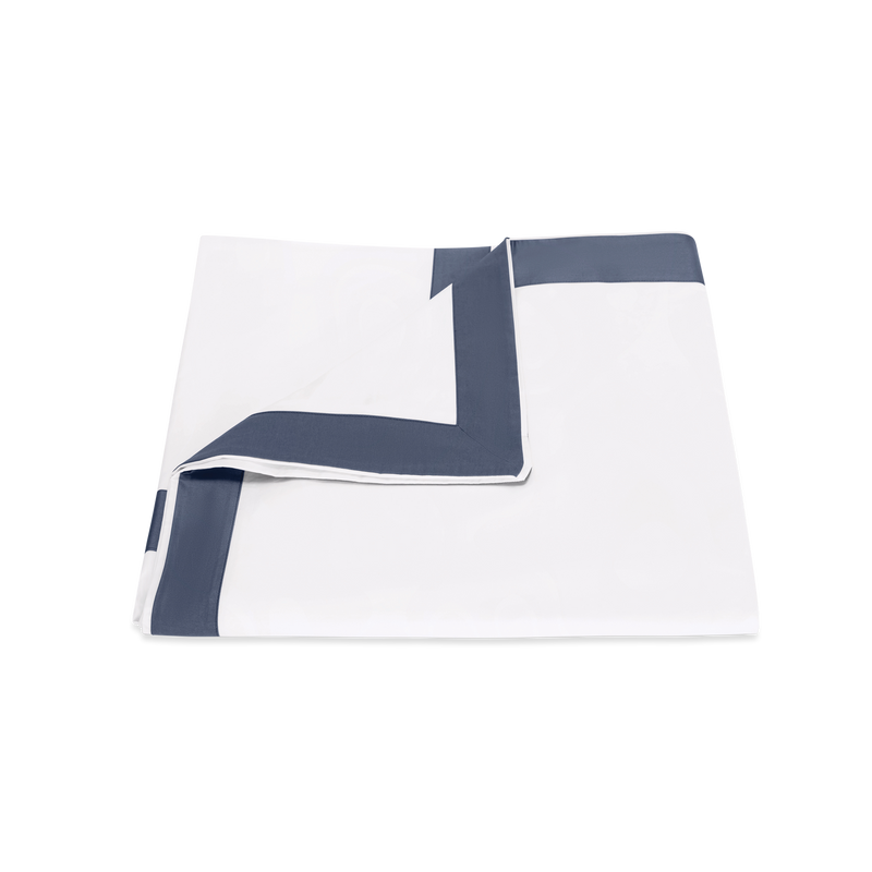 Emory Duvet Cover in Steel Blue - View 1