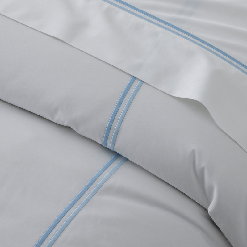 Essex Sham in Light Blue - View 4