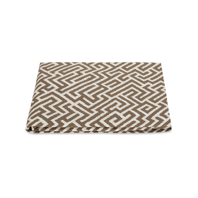 Gabriel Fitted Sheet in Mocha - View 1