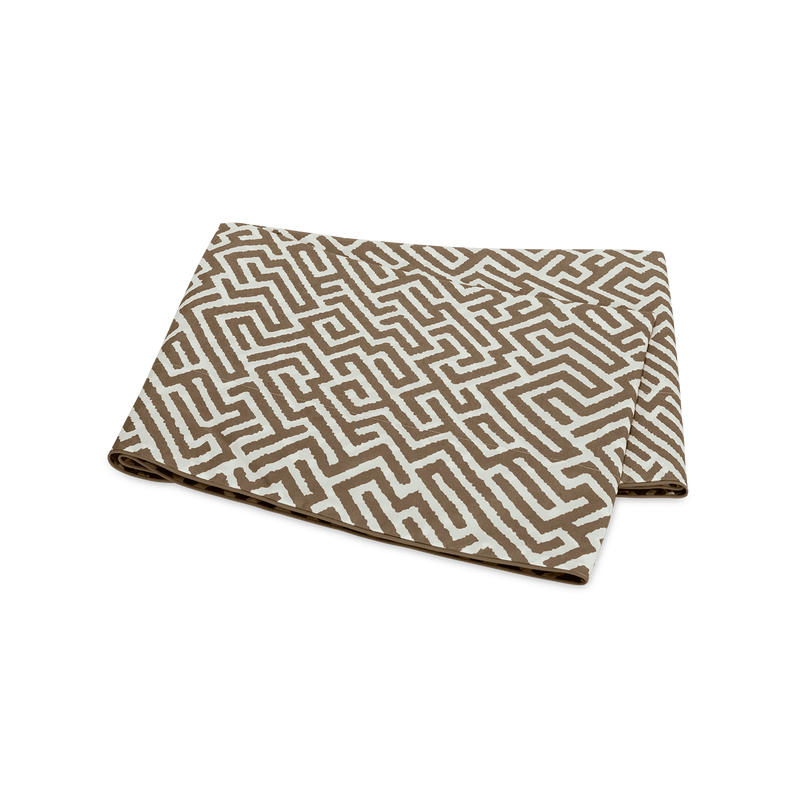 Gabriel Flat Sheet in Mocha - View 1