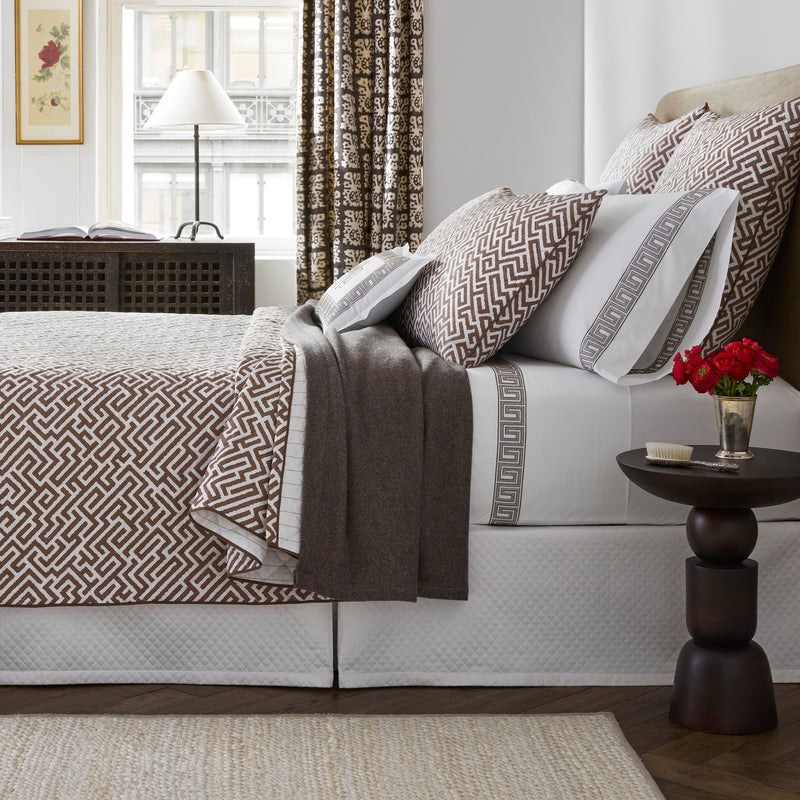 Gabriel Quilt in Mocha - View 2