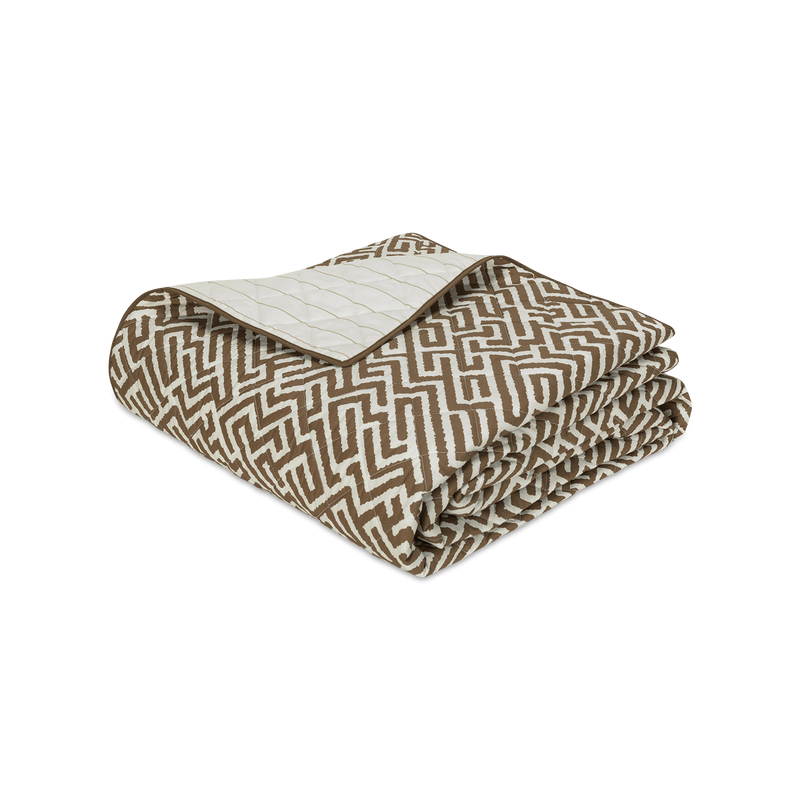Gabriel Quilt in Mocha - View 1