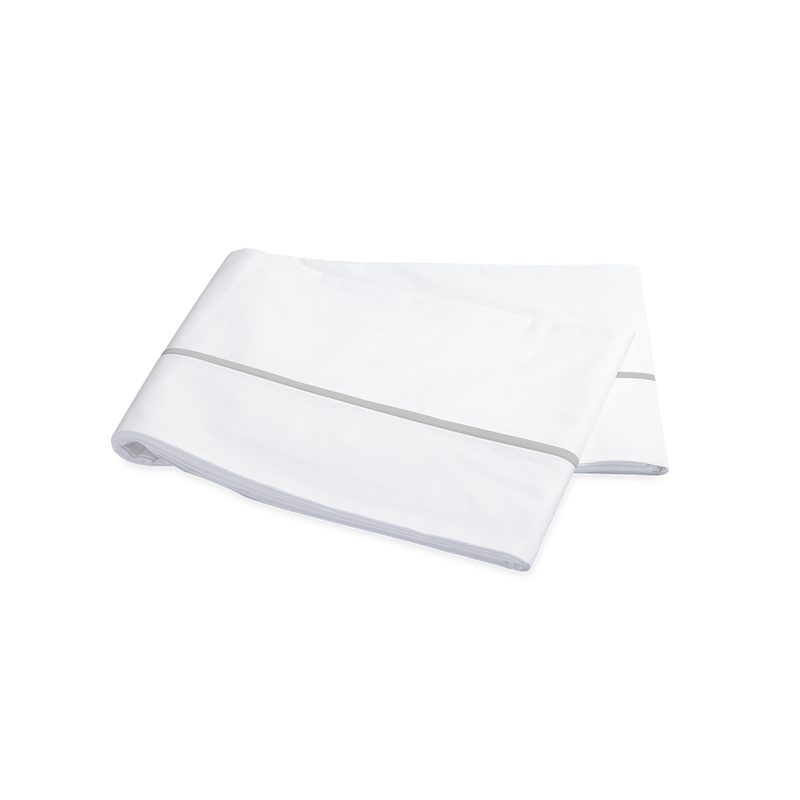 Gatsby Flat Sheet in Silver - View 1