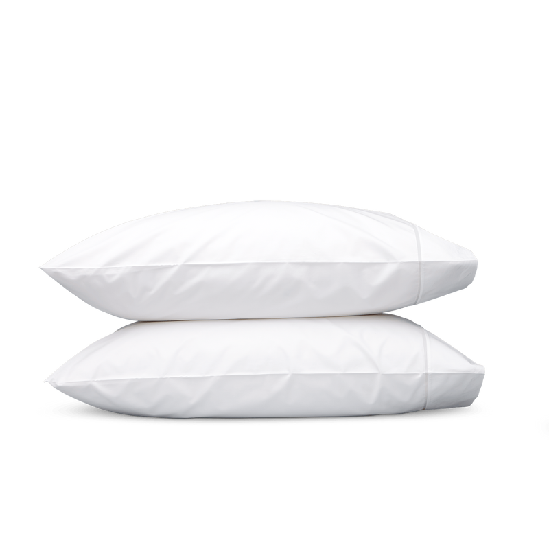 Gatsby Pillowcase - Pair in Silver - View 1