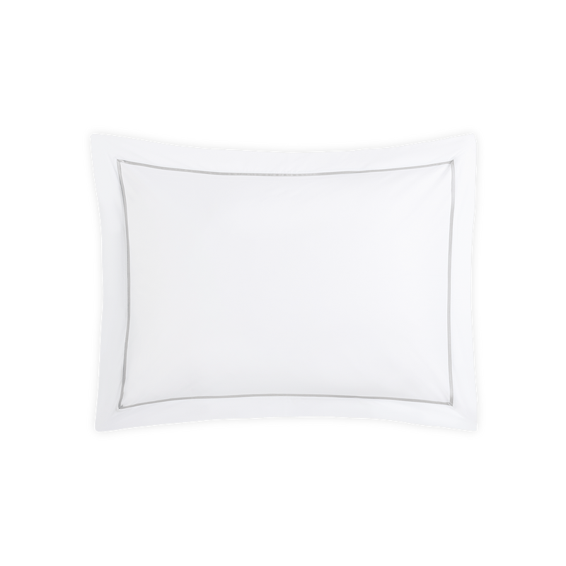 Gatsby Sham in Silver - View 1