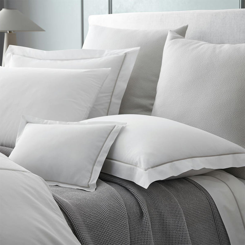 Gatsby Pillowcase - Pair in Silver - View 3