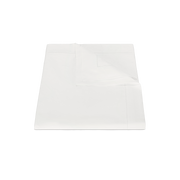 Off-white Gatsby Hemstitch duvet cover, folded.