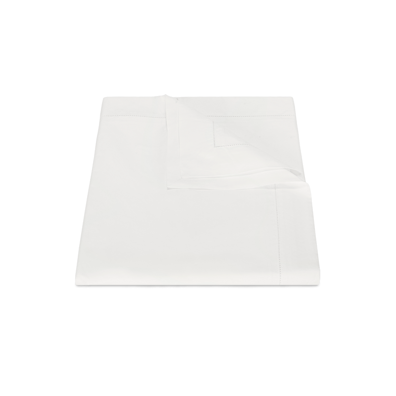 Gatsby Hemstitch Duvet Cover in Bone - View 1