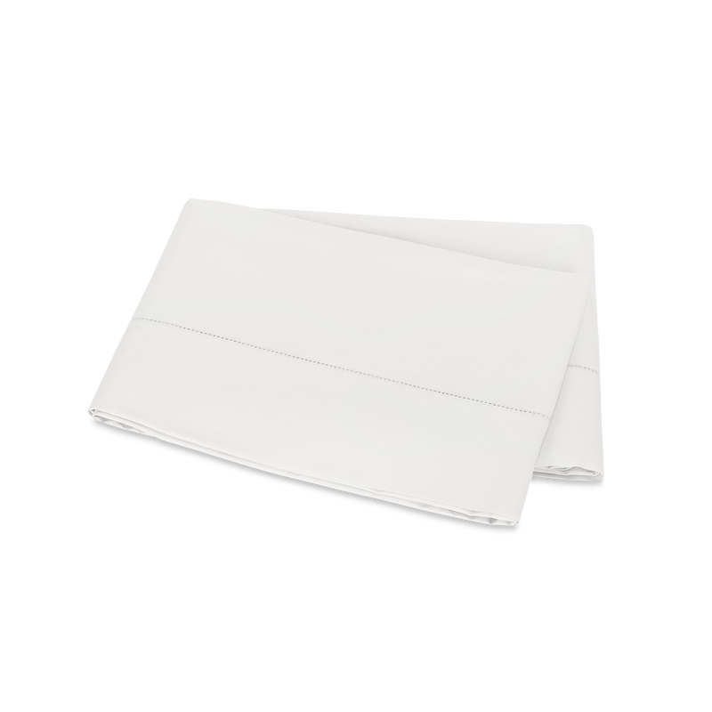 Gatsby Hemstitch Flat Sheet in Bone - View 1