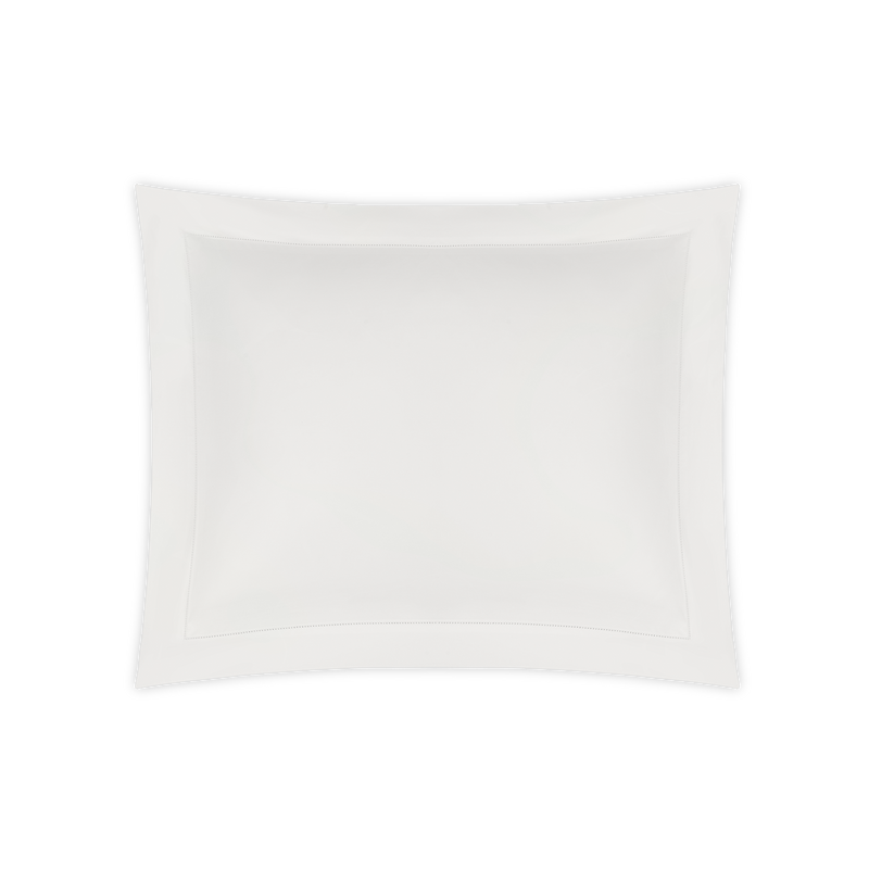 Gatsby Hemstitch Sham in Bone - View 1