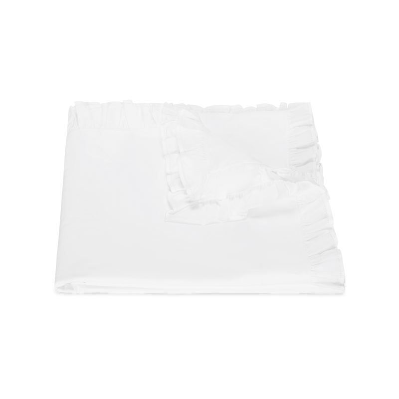 Georgia Duvet Cover in White - View 1