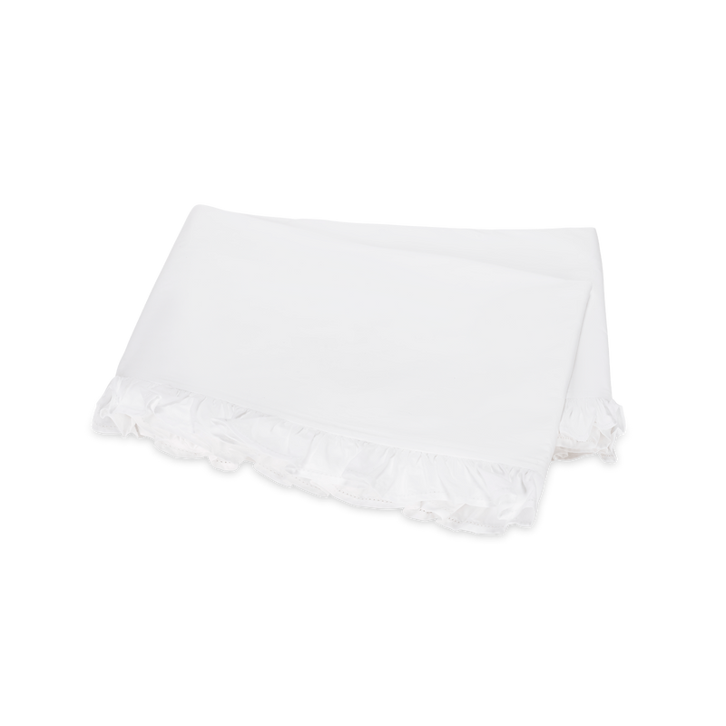 Georgia Flat Sheet in White - View 1