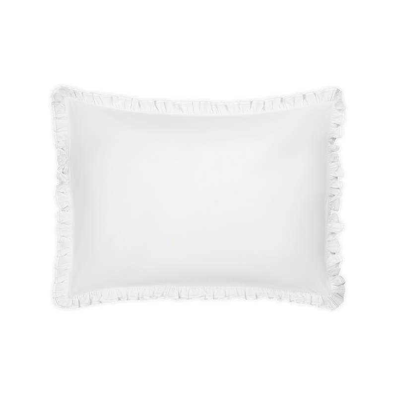 Georgia Sham in White - View 1