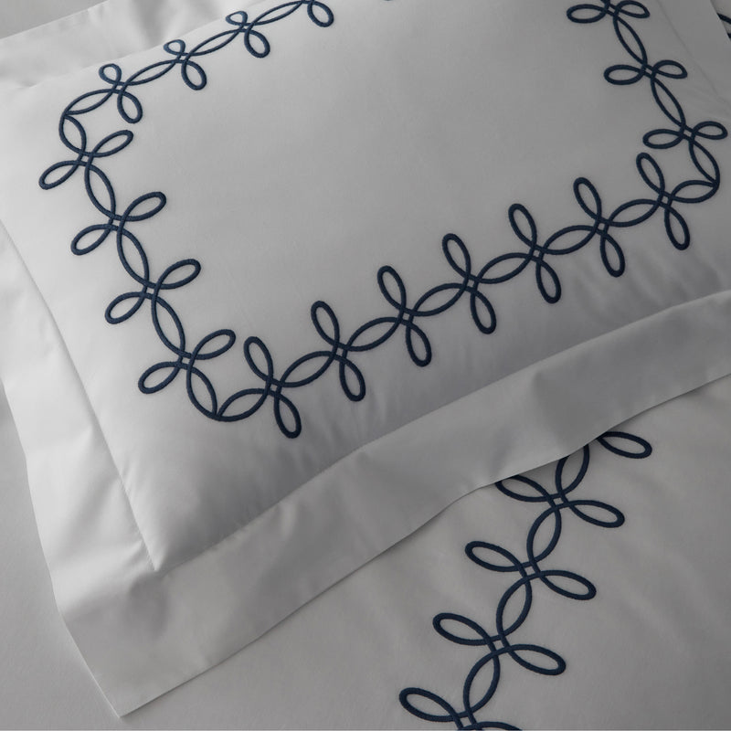 Gordian Knot Duvet Cover in Wedgwood - View 4