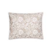 Tan Granada sham, folded.