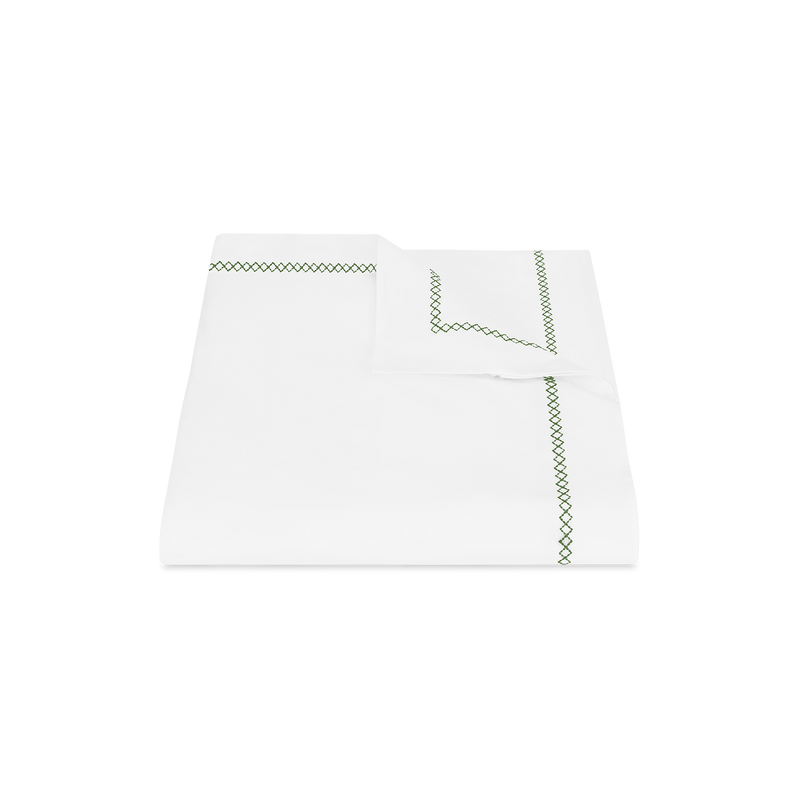 Hatch Duvet Cover in Green - View 1